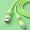 Green, variant on 4 in 1 Super Fast Charging Cable, 66W PD, USB-C to Usb/Type-C/Lightning, High-Speed Data Transfer, Suitable for Iphone/Ipad/Xiaomi/Samsung/Switch2/Steamdeck And Other Devices