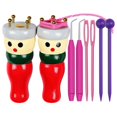 thumbnail image 1 of MYG Two-Piece Knitting Doll Tool Set French Knitting Tool Wooden Spool Knitting Tool, 1 of 9
