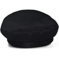 thumbnail image 4 of YooGuoGuo Lady's Women's Cotton Beret Cap Octagonal Hat British Flat Cap with PU Leather Front, 4 of 4