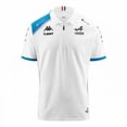 thumbnail image 2 of Alpine Racing F1 Kids Team Polo Shirt -Youth Black/White/Blue, 2 of 8
