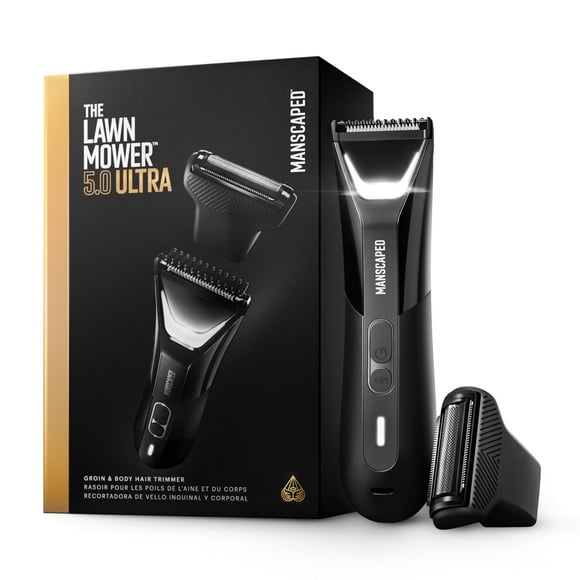 MANSCAPED&Acirc;&reg; The Lawn Mower&Acirc;&reg; 5.0 Ultra Groin & Body Hair Trimmer &acirc;&#128;&#147; Dual-Head SkinSafe&Acirc;&reg; Trimmer &amp