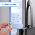 thumbnail image 3 of YSNOOWE 4Ud Clips De Estante Para Refrigerador De Inoxidable Soporte Ajustable Plateado, 3 of 8