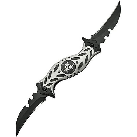 Double Candle - Double Linerlock A/O Silver