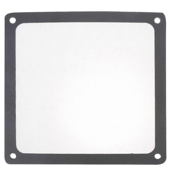 PVC Computer Dust Screen 4Set Black Chassis Fan Mesh 12x12cm Protect From Overheating Efficiently
