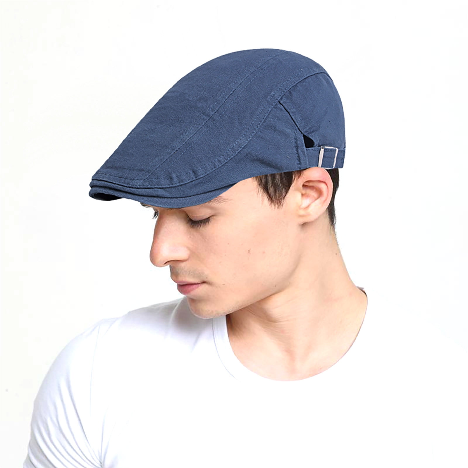Podplug Men's Casual Cap Golf Driving Flat Beret Driver Hats Outdoor