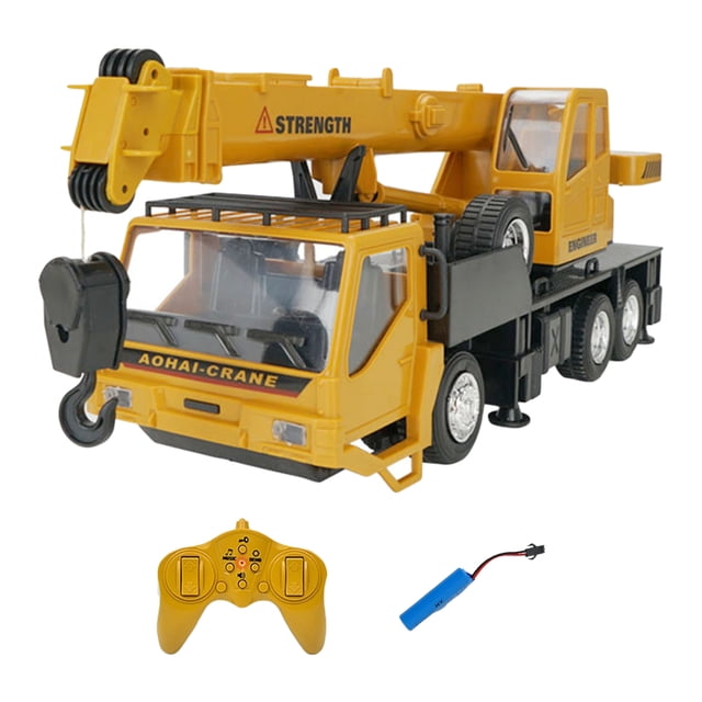 Bsvklp 10CH 1/24 Control Remoto Ingeniería Coche Modelo RC Grúa Camión Con Batería