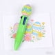 thumbnail image 4 of Mini bolígrafo retráctil de cuatro colores – diseño de dibujos animados de Pascua mono, tinta multicolor 4 en 1, bolígrafo de plástico liso para escribir, colores pastel variados, 4 of 6