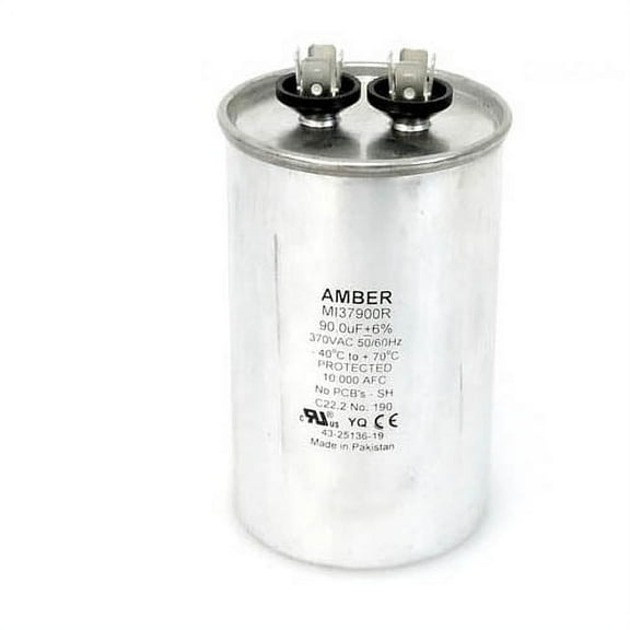 43-25136-19 - OEM Rheem Round Capacitor 90 uf 370 Volt