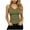 Style-01-Green, variant on Womens Solid Color Tank Top Ribbed Knit Wide Strap Crew Neck Undershirt Summer Holiday Athletic Slim Fit Cami Top White M