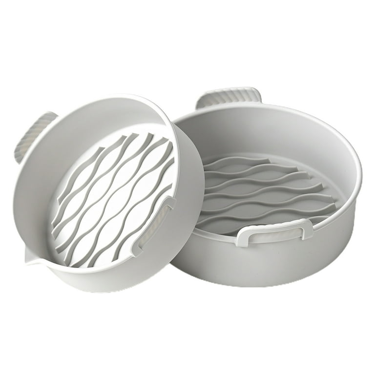 Non-Stick Foldable Baking Pan Silicone Round Shape Grill