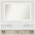 thumbnail image 6 of Amanti Art Custom Framed Wall and Bathroom Mirror (32 x 49 in.), Craftsman White Frame, 6 of 7