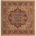 thumbnail image 6 of SAFAVIEH Mahal Oswin Oriental Area Rug, Red/Natural, 11' x 11' Square, 6 of 10
