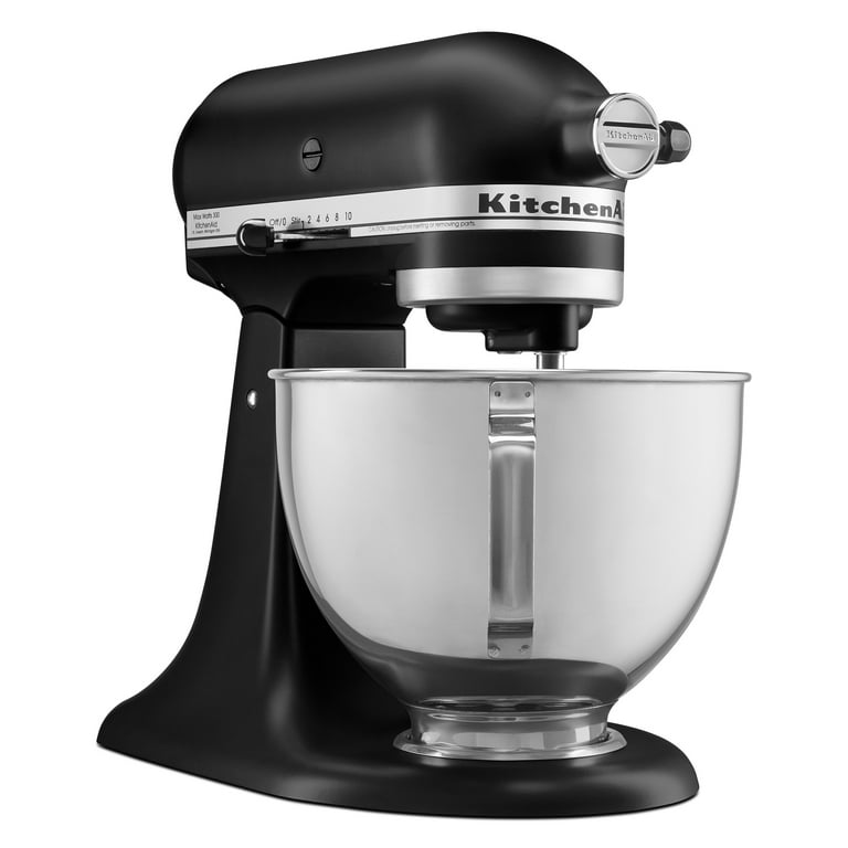 KitchenAid Deluxe 4.5 Quart Tilt-Head Stand Mixer Black Brand New -  household items - by owner - housewares sale 