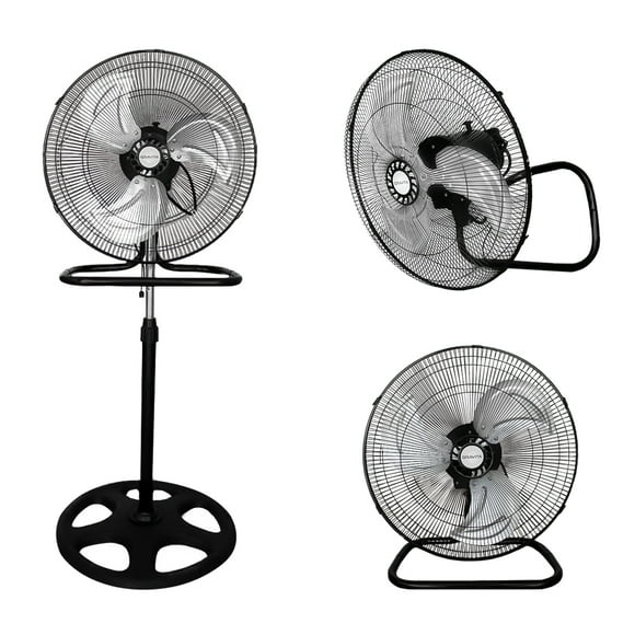 Ventilador 3 EN 1 Gravita 18 PULGADAS Negro