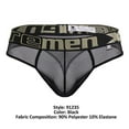 thumbnail image 4 of Xtremen Fashion Underwear 91235 Microfiber Thongs Color Black Size XL, 4 of 5