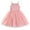 Pink, variant on HWJAD Toddler Girls Birthday Tulle Dress Baby Princess Sunflower Spaghetti Straps Tutu Dresses Summer Clothes