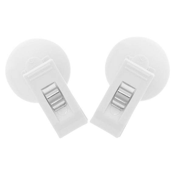 HOMEMAXS 1 Pair Car Picture Holder Memo Windscreen Holder Ticket Clip Car Suction Cup Clamp