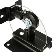 Monoprice Adjustable 33 lb. Capacity Speaker Wall Mount Brackets (Pair), Black