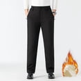 thumbnail image 5 of New Men's Winter Trousers Plus Velvet Thickened Lamb Pants Casual Warm Loose Sports Pants, 5 of 8