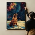 thumbnail image 6 of Chinook Dog Art Print Poster, Wall art Canvas Painting Decor, Dog Pop Starry Night Art Home Decor Artwork For Bedroom Living Room Bathroom Décor, 6 of 6