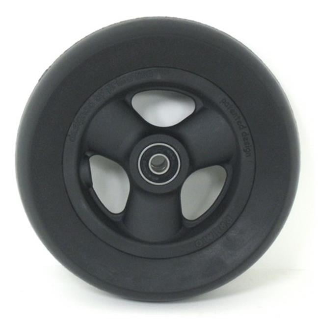 New Solutions CW116QPB 6 x 1.5 in. Caster Wheels with Hollow Spokes