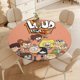 thumbnail image 4 of The Loud House-theme Fitted Round Tablecloths Elastic Edged Table Covers Waterproof Table Cloth for Kitchen Holiday Party Tables Decor 120cm, 4 of 6