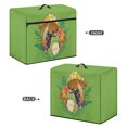 thumbnail image 3 of HELLHERO Mushroom and Frog Pattern Sewing Machine Protector Polyester Material Simple Universal Fit with Handle and Pocket, 3 of 8