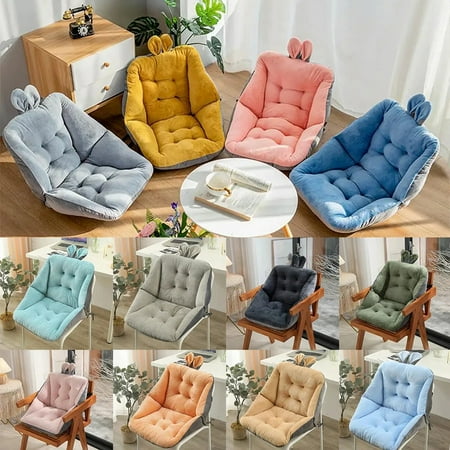 

2024 DREAMFIRE Cartoon Short Plush Seat Cushion Wear Resistant Ultra-Thick Super Soft Stuffed Sitting Mat Chair Pillow Decor Office Cojines