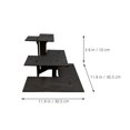 thumbnail image 2 of Minkissy 1 Set Detachable Tabletop Display Rack For Vendors Event Counter Shelves, 2 of 8