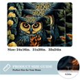 thumbnail image 2 of Owl Polyester Non-Slip Machine Washable Office Rug Door Rug Floor Mats, 2 of 6