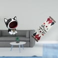 thumbnail image 2 of Adorno De Estatua De Gato, Figura Decorativa Con Camino De Mesa Navideño, Bufanda, Mantel Reutilizable De Invierno Para Decoración Navideña., 2 of 8