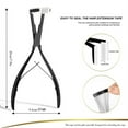 thumbnail image 3 of Tape in Hair Extensions Pliers Stainless Steel Flat Sealing Clamp Tool, 3 of 7