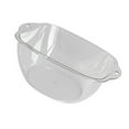 thumbnail image 1 of Plastic Washbasin, Transparent Stylish Thickened Multipurpose Face Basin for Home Dormitory Travel Facial Cleansing Foot Washing, 1 of 7