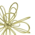 thumbnail image 5 of (4 pack) Mainstays 6in x 6in Contemporary Metal Floral Tabletop Orb, Gold, 5 of 7