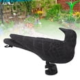 thumbnail image 1 of Plastic Crow Decoys, Sun  Waterproof Crow Sculpture Black  for Trees, 1 of 8