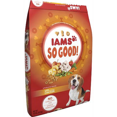 UPC 019014701681 product image for Iams So Good! Dry Dog Food Wholesome Blends with Savory Chicken, 13.5 lbs | upcitemdb.com