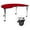 Red, variant on Flash Furniture Wren Mobile 48''W x 72''L Kidney Red Thermal Laminate Activity Table - Standard Height Adjustable Legs