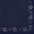 thumbnail image 3 of Elrene Home Fashions Snowflake Laser Cut Napkins, Set of 4, Blue, 17" x 17", 3 of 3