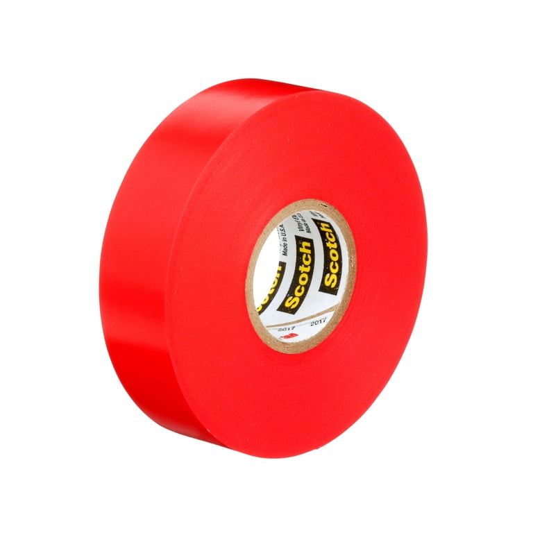 3M Scotch #35 Electrical Tape, Red, 0.75 in. x 66 ft. 