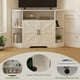 thumbnail image 2 of Mueble de esquina TV soporte para consola de TV de 55", 2 of 6