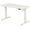 White, variant on Height Adjustable Standing Desk, Black Color