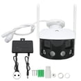 thumbnail image 2 of Cámara De Vigilancia, Cámara De Seguridad Impermeable IP65 Vista De 180 WIFI 100-240V Para Jardín, 2 of 7
