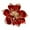 Deep Red, variant on Baoblaze Magnolia Christmas Decoration Floral Pick Ornaments Xmas Home Decors Glitter Flower Artificial for Indoor Outdoor Deep Red
