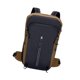 thumbnail image 4 of Mochila de senderismo Colamx Bolsa de viaje al aire libre Caqui Correa de hombro ajustable Mochila expandible, 4 of 8