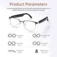thumbnail image 3 of Gafas inteligentes con audio Bluetooth GenXenon GS06S Blue Light, 3 of 7