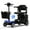Blue, variant on STACOO 4 Wheel Mobility Scooter for Seniors & Adults, Foldable Electric Powered Scooter with 15+ Mile Long Range Battery & Dual Baskets, Heavy Duty Travel Mobility Device