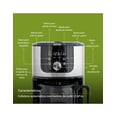 thumbnail image 4 of Cafetera Automática Con Molino Integrado De Café AVERA CAF01/Acero Inoxidable/Negro, 4 of 6