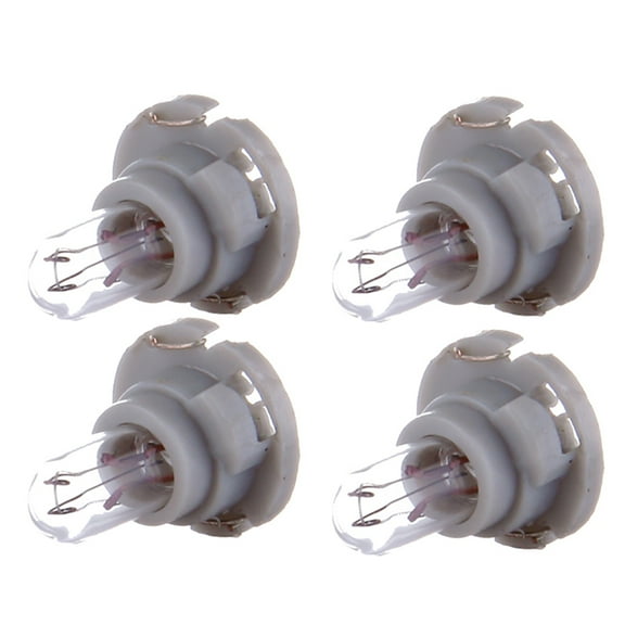 cciyu 4 Pack Warm White T5/T4.7 Neo Wedge Halogen Light Bulbs