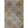 thumbnail image 1 of Art Carpet 841864101010 5 x 8 ft. Arabella Collection Tilework Woven Area Rug, Yellow, 1 of 2