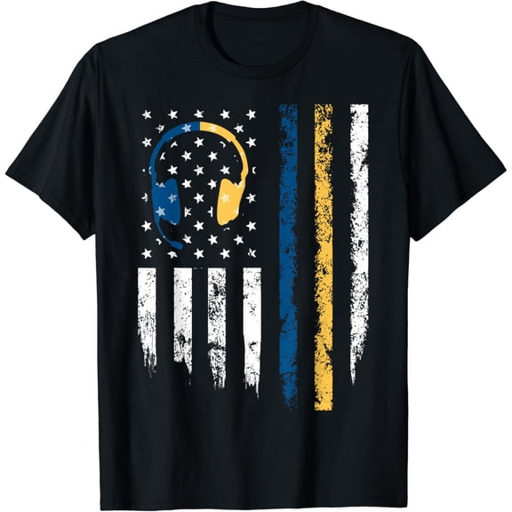 Gold Blue Line 911 Police Dispatcher First Responder T-Shirt mens t shirt，black，women，funny，misfits，men，journey